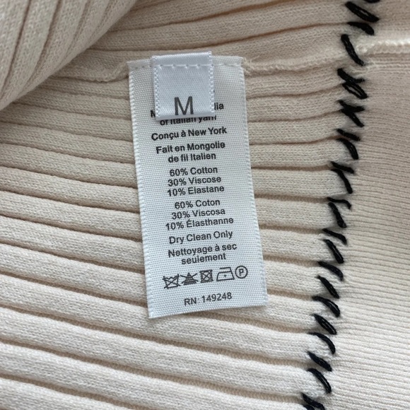 KHAITE $1120 THE TEAGAN RIBBED KNIT CARDIGAN SWEATER M EXCELLENT UNWORN - Picture 6 of 13